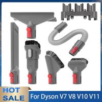 สำหรับ V7 Dyson V10 V8 V11 V12V15หัวฉีดอะไหล่เครื่องดูดฝุ่นรวมถึงแปรงที่นอนรอยแยกสายยาง