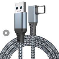 อุปกรณ์เสริมสำหรับ Oculus Quest2 Quest 2 Link 3มิติความเป็นจริงเสมือนวีอาร์แว่นตา USB ชุดหูฟังประเภท C 3 5M หมวกกันน็อค
