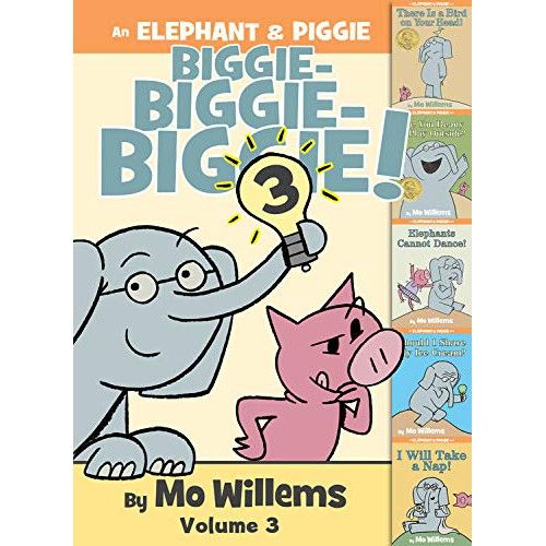 Happiness is all around. ! &gt;&gt;&gt; An Elephant &amp; Piggie Biggie! Volume 3 [Hardcover]หนังสือภาษาอังกฤษ พร้อมส่ง