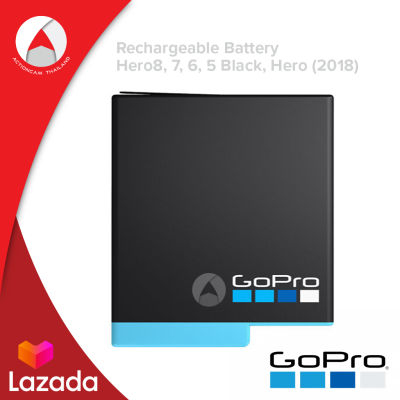 Gopro Rechargeable Battery HERO8 / 7 / 6 / 5 Black / HERO 2018 For Action Camera (GO-AJBAT-001) แบตเตอรี่ แบตสำรอง กล้องแอคชั่น กล้องติดหมวก กล้องโกโปร แท้