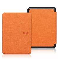 สำหรับผ้าผิวสัมผัสเคส Kindle สมาร์ทหนัง Pu เคสพีซีฝาแข็งหลังสำหรับการจุดไฟทั้งหมด10th ปล่อย