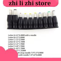 zhilizhi Store Universal Laptop Charging Power jack DC male Connector 5.5*2.1mm Plug Adapter DC Female to Male Interface Conversion