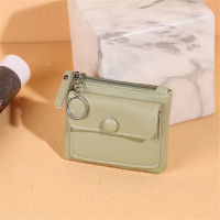 Keychain Wallet Zipper Card Holder Wallets Card Holder Mini Change Purses Mini Coin Purse Black Card Holder