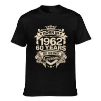 Custom Printing Born In 1962 60 Years Of Being Awesome Tshirts Mens Gifts