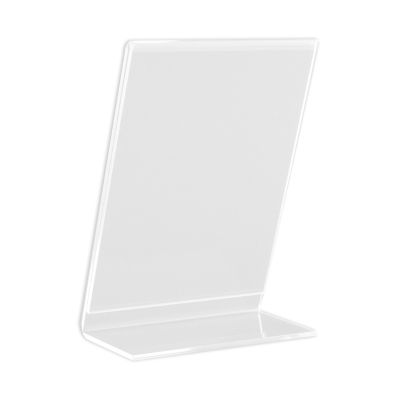 Acrylic Mini Photo Frame Holder Standing Rack Clear Photos Frames Shelf for Home Bedroom Dormitory Office Desktop drop ship
