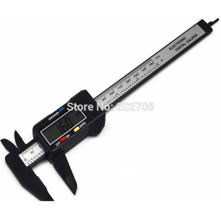 factory-outlet-0-150mm-6-quot-carbon-fiber-digital-caliper-electroic-vernier-caliper-micrometer-thickness-gauge