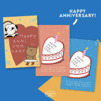 STUDIO.OWY : Card - Anniversary การ์ดวันครบรอบ