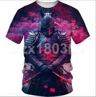 SAMURAI PATTERN 3D ALL OVER PRINTED Unisex T-Shirt S-5XL-STYLE4