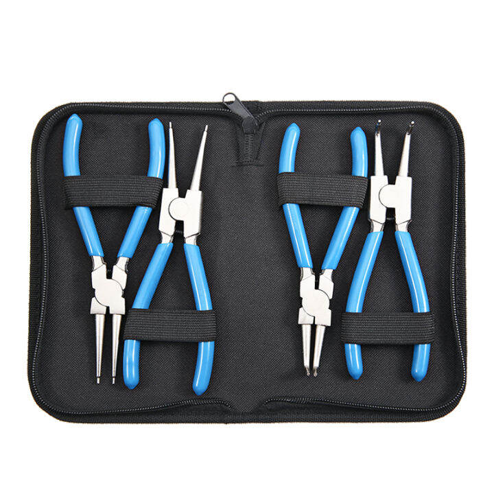 4pcs-long-nose-circlip-internal-external-pliers-set-7-175mm-snap-retaining-ring-pliers-kit-diy-beading-jewellery-remover-tool