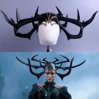 ชุดคอสเพลย์3 Hela PVC ภาพยนตร์ Thor ใหม่หมวกกันน็อคแบบมีอุปกรณ์ตกแต่งฮาโลวีนในตำนาน