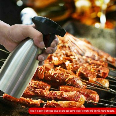 ◐✿ Leak Proof Barbecue Picnic Kitchen Utensil Baking BBQ Cooking Tool Olive Oil Sprayer Oil Dispenser Oil Spray Bottle