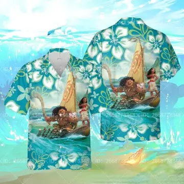 Godzilla Surfing Funny Hawaiian Shirt