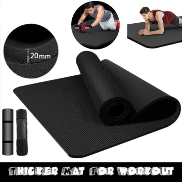 Yoga Mat 15mm Thick Ideal for Women & Men