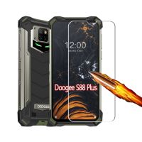 【cw】 9H 2.5D Tempered Glass For Doogee S88 Plus Cover Phone Front Screen Protector Film On S88Plus ！