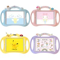 Cartoon Anime Cinnamoroll Melody IPad Case for IPad 10.2 2020 8th Air 123 Mini 2 3 4 5 Shockproof Silicone Case Cover Kids Gift