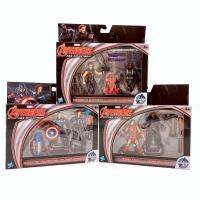 Hasbro มหัศจรรย์เวนเจอร์สอายุของ Ultron กัปตันอเมริกาแม่ม่ายดำ I RON Man นิคโกรธ เหยี่ยวรุ่นอะนิเมะตัวเลขเก็บ