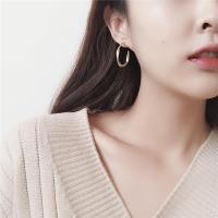 INS twist hoop Earrings♛ ต่างหู_1083 off