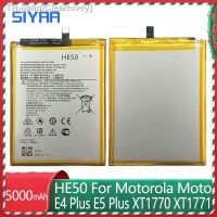 SIYAA Original 5000mAh HE50 Battery For Motorola Moto E4 Plus E5 Plus XT1770 XT1771 XT1775 XT1774 XT1776 Mobile Phone Batteria new brend Clearlovey