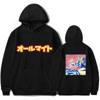 เสื้อกันหนาวแขนยาว มีฮู้ด ผ้าฝ้าย พิมพ์ลายโลโก้ My Hero Academia All·Might สําหรับผู้ชาย 928