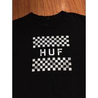 เสื้อยืดพิมพ์ลายแฟชั่น เสื้อ HUF Size M มือ2  F7EH