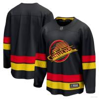 NHL Vancouver Canucks Jersey Tshirts Long Sleeve Fans Sports Tops Plus Size