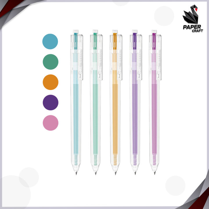ปากกา-ปากกาเจลสี-8-สี-deli-delight-รุ่น-g-118-0-5mm-จำนวน-1-ด้าม