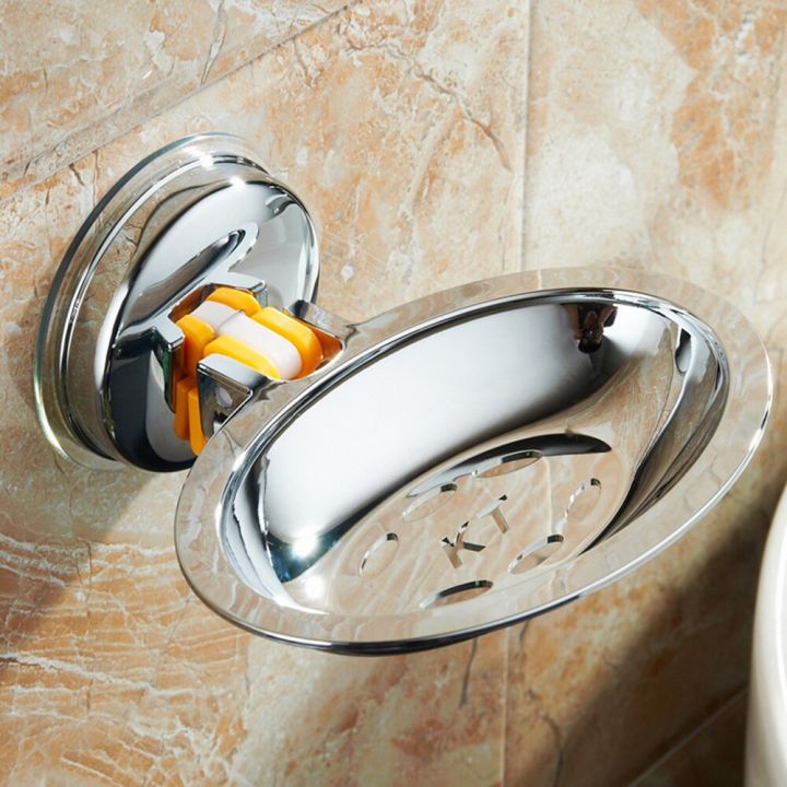 powerful-suction-cup-soap-holder-bathroom-toilet-soap-box-creative-drain-soap-box-shelf-soap-tray-storage-bathroom-counter-storage