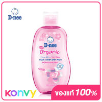 D-nee Sakura For Newborn Head Body Baby Wash 200ml [Pink] ดีนี่ สบู่เหลวอาบและสระ อ่อนโยนพิเศษสำหรับทารก เหมาะสำหรับผิวแห้ง