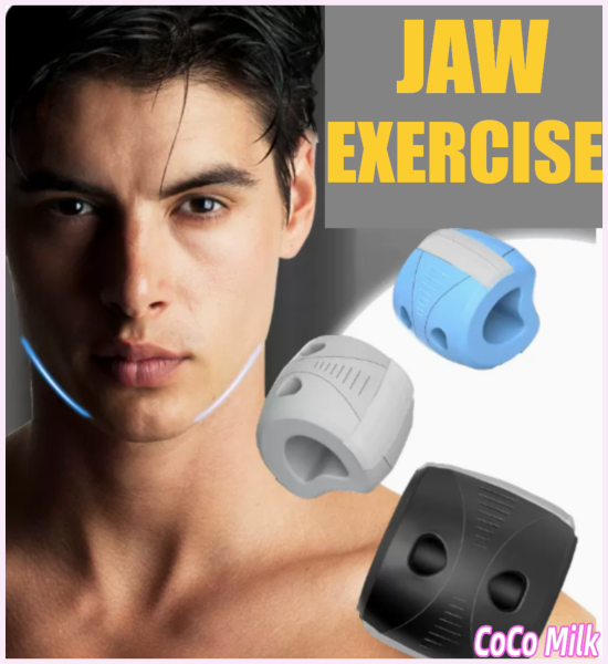 Coco Milk Jawline Jaw Muscle Exerciser Jaw Shape Facial Fitness Chewing