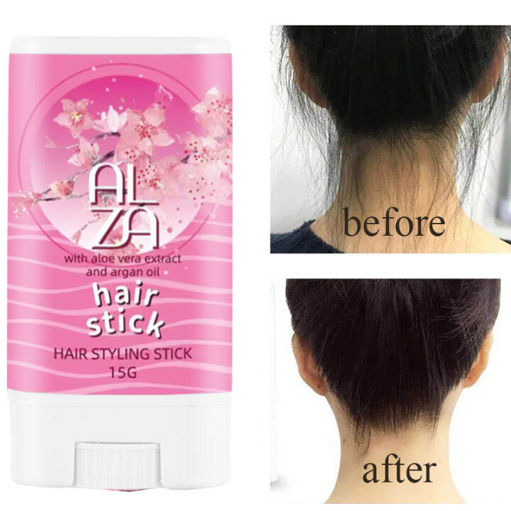 15g Sleek Stick Hair Styling Wax Aloe Vera Extract Argan Oil
