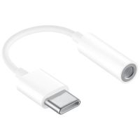 สายออดิโอเดิม Huwei Type C 3.5แจ็คสายหูฟังโทรศัพท์ USB C ถึง3.5Mm อะแดปเตอร์หูฟังไม่มีโลโก้