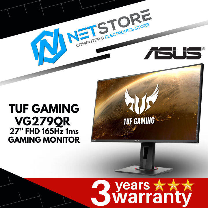 ASUS TUF GAMING VG279QR 27” FHD 165Hz 1ms GAMING MONITOR | Lazada