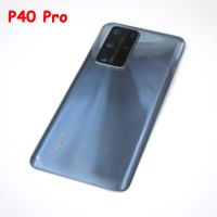 【✲High Quality✲】 SRFG SHOP อะไหล่แผงปลอกหุ้มช่องหลัง Huawei P40 Pro P 40ฝาหลังซ่อมแซมชิ้นส่วนสำหรับ P40pro Ana-An00 Els-An00