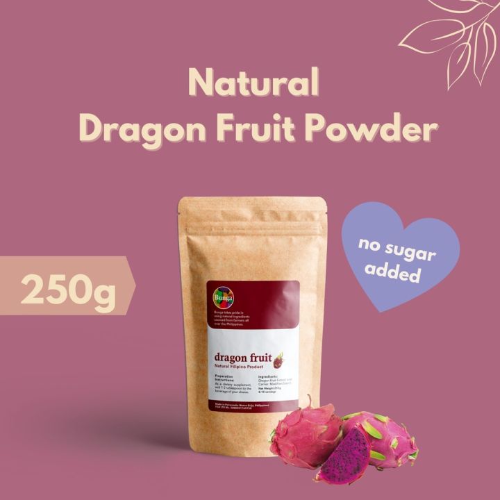 Dragon Fruit Powder, 100% Natural, 250 grams | Lazada PH