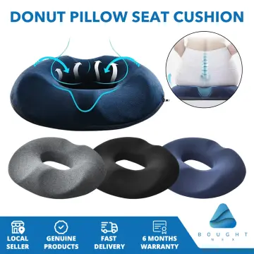 Donut Pillow for Tailbone Pain, Hemorrhoid Pillow Donut Cushion Postpartum  Seat Cushion Memory Foam Doughnut Butt Pillow Medical Donut for Sitting