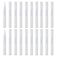 20pcs Lip Empty Refillable Perfume Sealing 3ml Beauty With Brush Whitening Liquid Cosmetic Container Transparent Gloss Teeth Nail Oil Pen