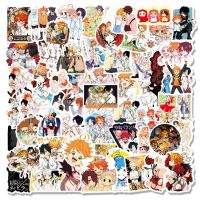 10/30/50/100PCS Anime The Promised Neverland Graffiti Stickers For Laptop Notebook Skateboard Computer Luggage Decal Sticker Toy