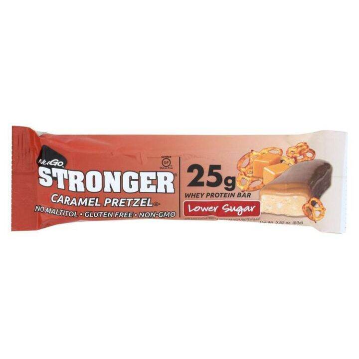 Nugo Stronger Caramel Pretzel Bar 80g Lazada PH