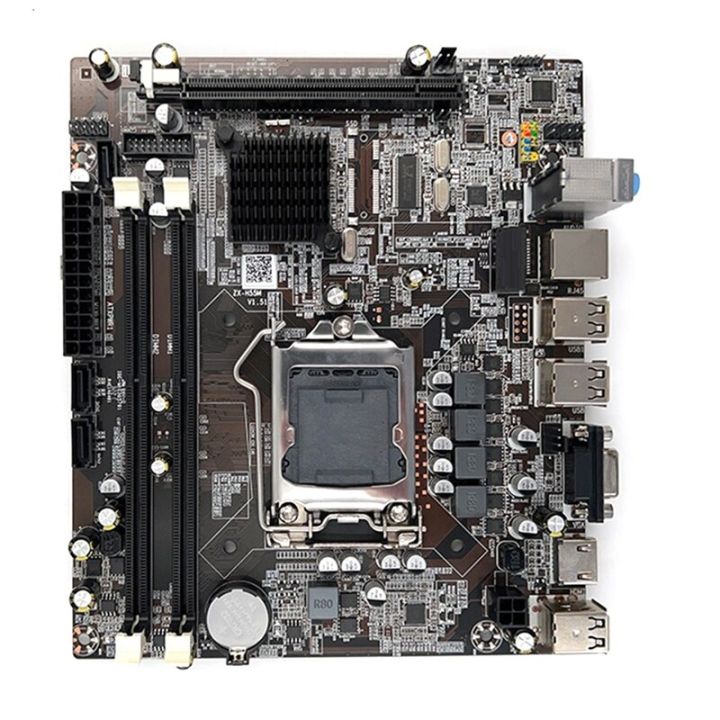 1ชุดเมนบอร์ดคอมพิวเตอร์เดสก์ท็อป-lga1156รองรับ-i3-530-i5-760ซีพียูรุ่นหน่วยความจำ-ddr3พร้อม-cpu-i3-550ตัว