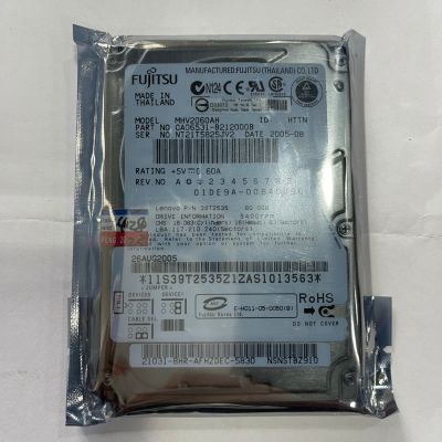For Fujitsu 60 GB IDE ATA-100 5400 RPM 2.5 MHV2060AH Hard Drive For Laptop Computer