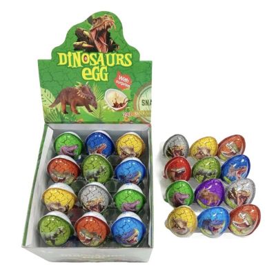 🦕 ช็อคโกแลต ไข่เซอร์ไพรส์ ไดโนเสาร์ Dinosaurs Egg Chocolate With Surprise 24pcs