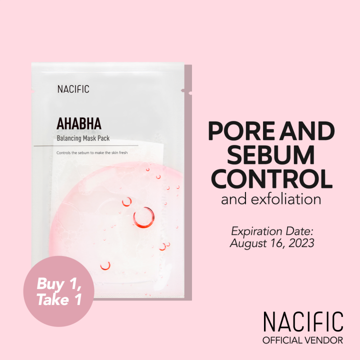 Nacific AHA BHA Balancing Mask Pack 30g/1pc | Lazada PH