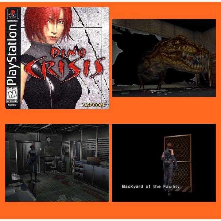 dino-crisis-1-2-ไดโน-คลาสสิค-แผ่นเกม-ps1-ps2