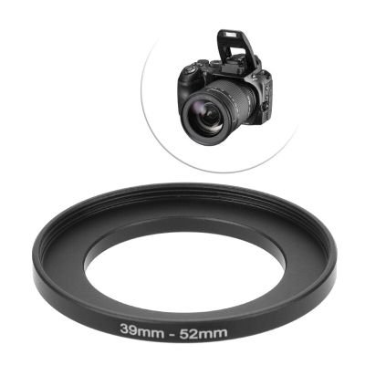 ”【；【-= 39Mm To 52Mm Metal Step Up Rings Lens Adapter Filter Camera Tool Accessories New QXNF