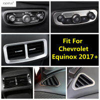 Dashboard Air AC Vent ไฟหน้าด้านหลังกล่อง Air สำหรับ Chevrolet Equinox 2017-2022อุปกรณ์ตกแต่งภายใน