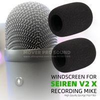 สำหรับ RAZER SEIREN V2x V2 V 2 X ไมโครโฟน Windscreen Shield Mic Foam Windproof ฟองน้ำ Anti Pop Filter Wind Screen Dustproof Cover