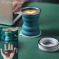 【hot】♤✠▥ 320ml Silicone Folding Cup Outdoor Resistant Telescopic Collapsible Mug With Lid Camping