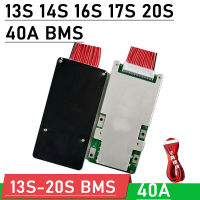 13วินาที14วินาที16วินาที17วินาที20วินาที40A BMS 18650 Li-Ion Lifepo4แบตเตอรี่ลิเธียมคณะกรรมการป้องกัน W สมดุลอุณหภูมิ NTC 48โวลต์60โวลต์72โวลต์เซลล์