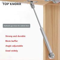 TOP KNORR 6kg 8kg 10kg Gas Spring Cabinet Hinge Copper Core Door Lift Support Hydraulic Kitchen Cupboard Door Hinges Hardware