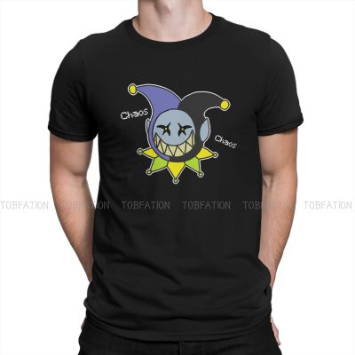 Deltarune Jevil Tshirt Homme MenS Clothes Blusas Cotton T Shirt For Men